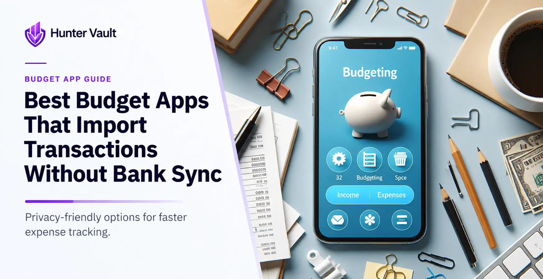 Best Budget Apps That Import Transactions Without Bank Sync