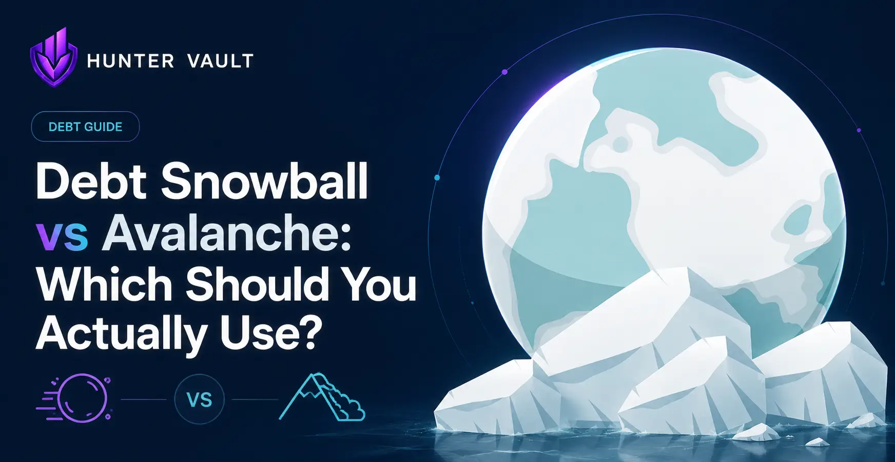 Debt snowball vs avalanche — comparing the two payoff orders to find the one you'll actually finish