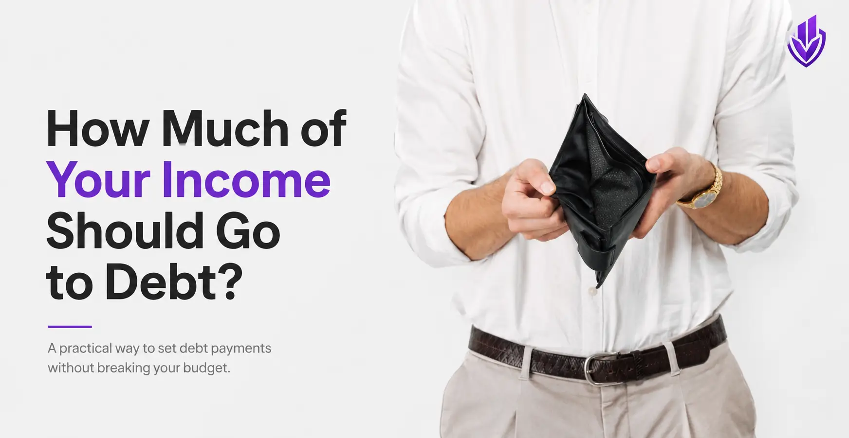 How much of your income should go to debt — building a sustainable payment from your real numbers instead of a generic percentage