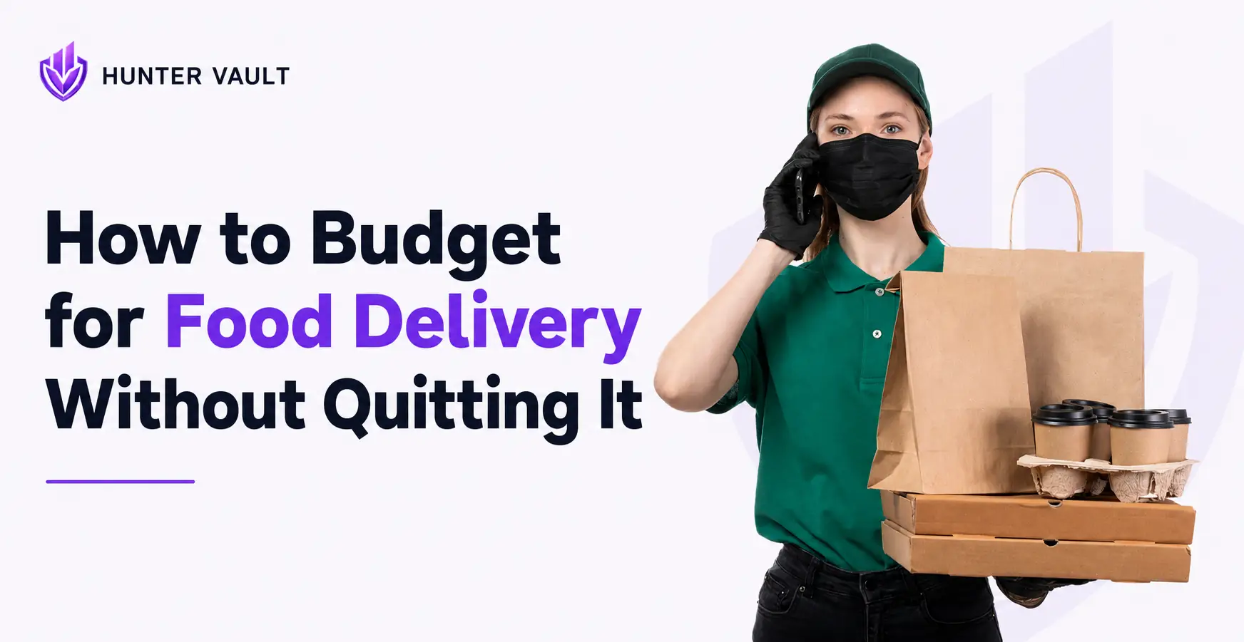 How to budget for food delivery — tracking orders against a monthly limit so you can keep ordering without the surprise total