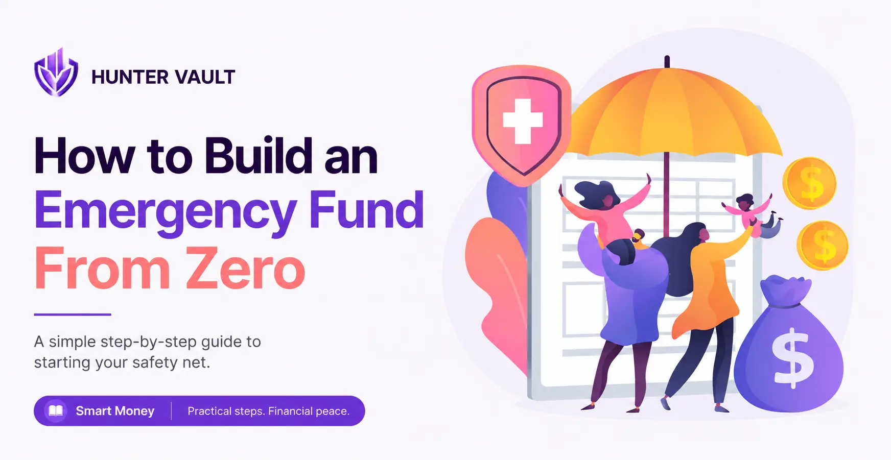 How to build an emergency fund from zero — starting with a small cushion and growing it one payday at a time