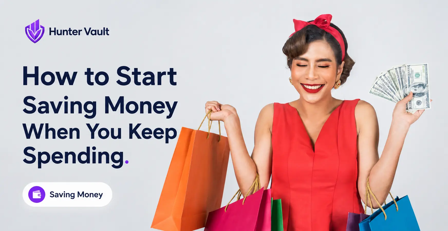 How to start saving money when you keep spending — paying yourself first and keeping savings out of sight