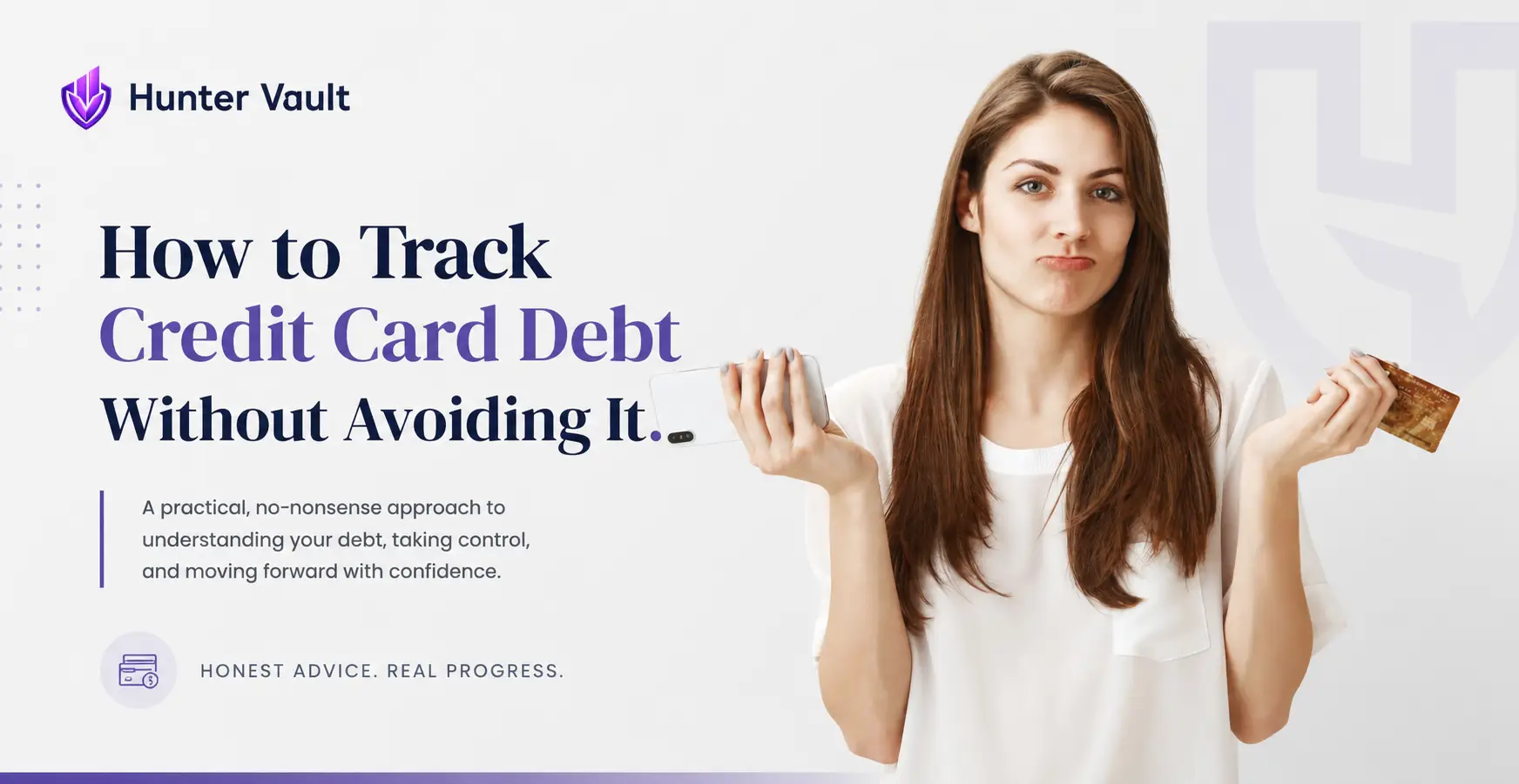 How to track credit card debt without avoiding it — turning a stressful balance into visible payoff progress