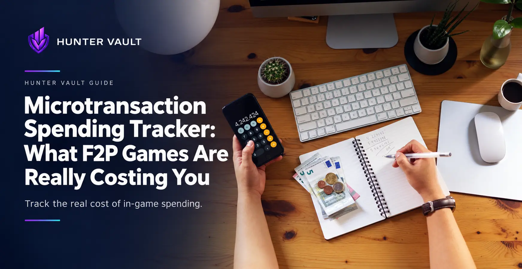Tracking microtransaction spending in free-to-play games — find your real number and set a cap before your next session