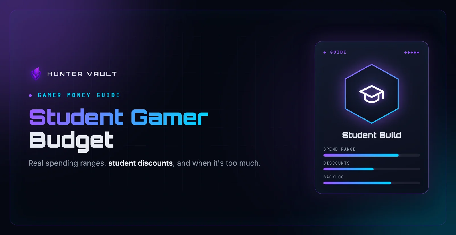 Student gamer budgeting for games on a laptop with a notebook and controller