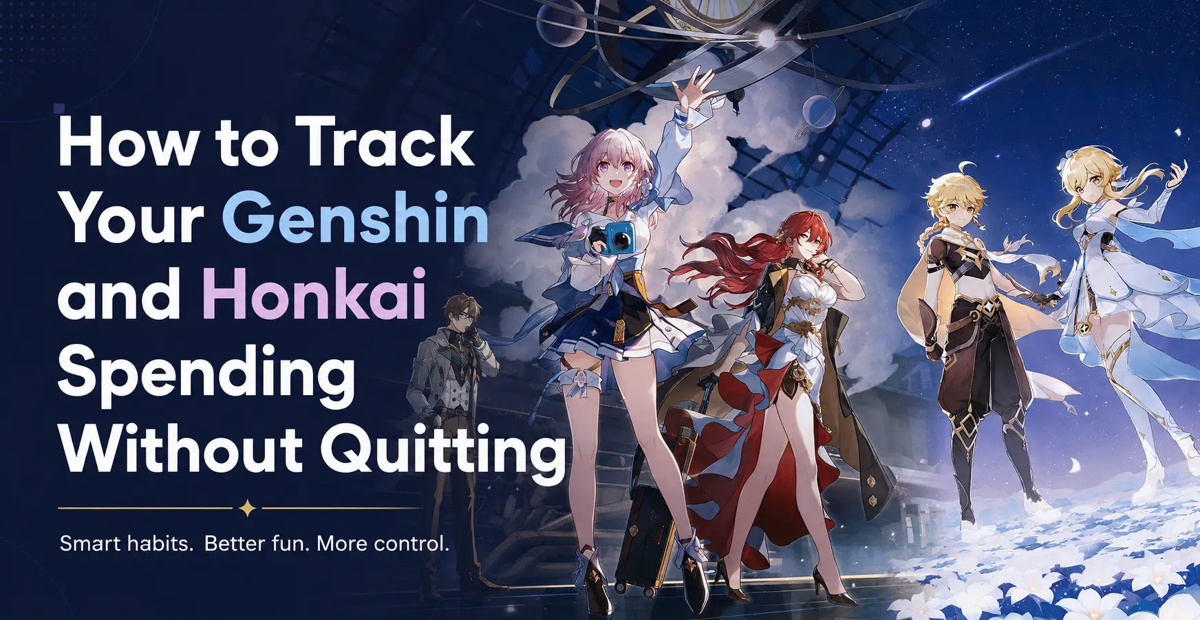 How to track your real spending in Genshin Impact and Honkai Star Rail and set a pull budget without quitting
