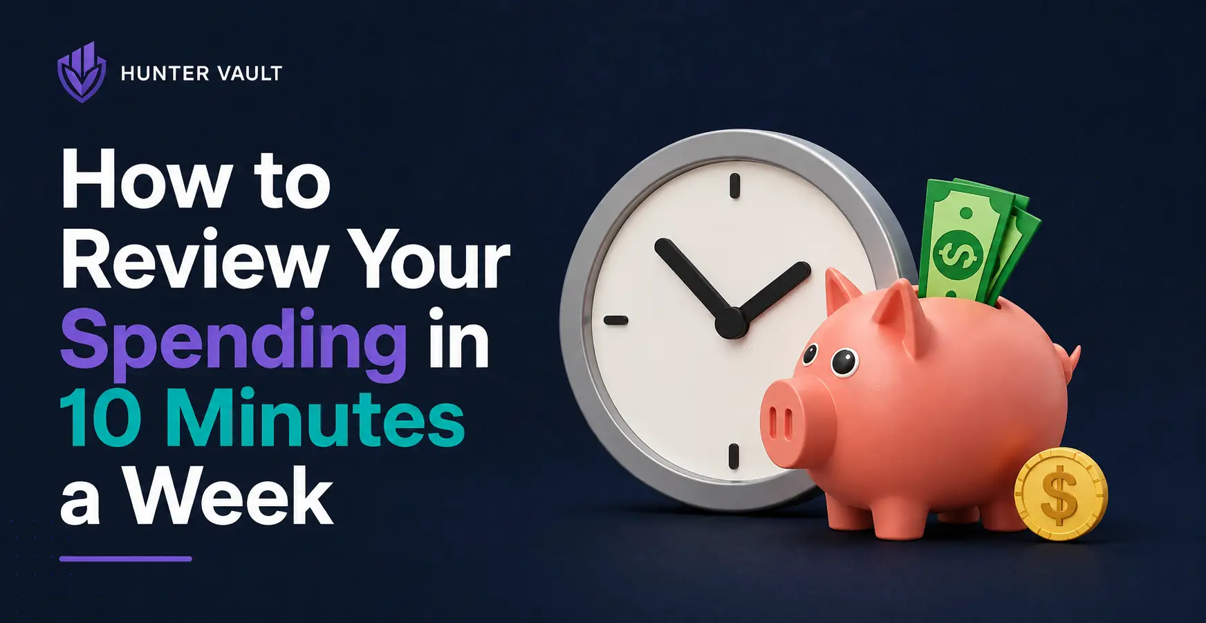 How to review your spending in 10 minutes a week — a simple four-step routine to catch problems early