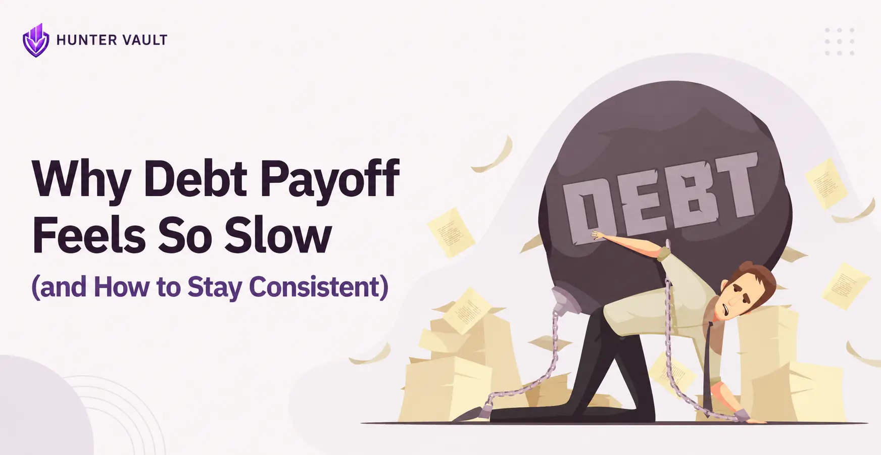 Why debt payoff feels so slow — how interest and invisible progress trick you into thinking you're failing
